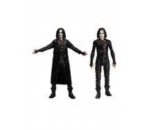 THE CROW ERIC DRAVEN Set Box 2 Figures 9cm Original MEZCO