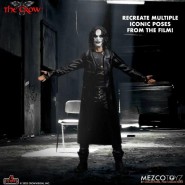 THE CROW ERIC DRAVEN Set Box 2 Figures 9cm Original MEZCO