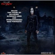 THE CROW Il Corvo ERIC DRAVEN Set Box 2 Figure da Collezione 9cm Originale MEZCO