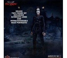 THE CROW ERIC DRAVEN Set Box 2 Figures 9cm Original MEZCO