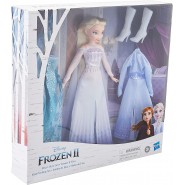 ELSA STYLE SET Doll 30 With Extra Clothes From FROZEN 2 Original HASBRO E9669