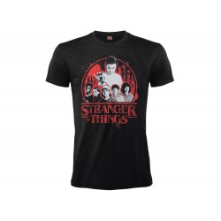 STRANGER THINGS T-Shirt BIANCA Maglietta HELLFIRE CLUB LOGO ORIGINALE