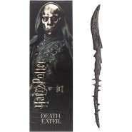 Replica DEATH EATER's MAGICAL WAND With 3D BOOMARK Original NOBLE COLLECTION NN6318 HARRY Potter