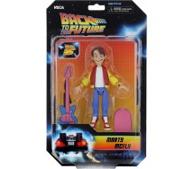 FIGURA TOONY MARTY MCFLY con Chitarra e Hoverboard 15cm da RITORNO AL FUTURO 35° anniversario Originale NECA 53602