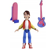 FIGURA TOONY MARTY MCFLY con Chitarra e Hoverboard 15cm da RITORNO AL FUTURO 35° anniversario Originale NECA 53602