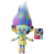 TROLLS Serie Completa HASBRO Set 6 Diversi PELUCHE 20-30cm Personaggi Film TROLLS Originali