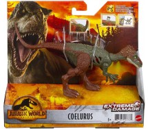 Big Figure COELURUS Dinosaurus EXTREME DAMAGE Jurassic World MATTEL GWN16