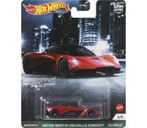 Die Cast Car Model ASTON MARTIN VALHALLA CONCEPT Rossa Scale 1:64 6cm HotWheels GRJ75