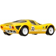Die Cast Car Model Auto Car Culture Circuit Legends 1969 Alfa Romeo 33 Stradale Gialla Scale 1:64 7cm Hot Wheels HCJ91