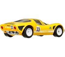 Die Cast Car Model Auto Car Culture Circuit Legends 1969 Alfa Romeo 33 Stradale Gialla Scale 1:64 7cm Hot Wheels HCJ91