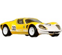 Die Cast Car Model Auto Car Culture Circuit Legends 1969 Alfa Romeo 33 Stradale Gialla Scale 1:64 7cm Hot Wheels HCJ91