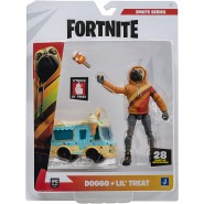 FORTNITE serie EMOTE Playset Figure DOGGO with Ice Creams Truck LIL' TREAT ORIGINAL Jazwares