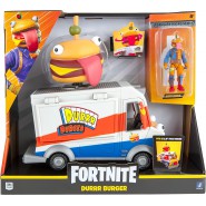 Playset DURRR BURGER TRUCK with Figure BEEF BOSS ORTNITE serie Legendary Micro ORIGINAL Jazwares