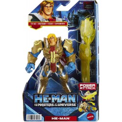 HE-MAN Figura Action 14cm MASTER OF THE UNIVERSE MOTU Originale Mattel HDY37