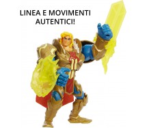 HE-MAN Figura Action 14cm MASTER OF THE UNIVERSE Guerriero Eroe Greyskull Originale Super7