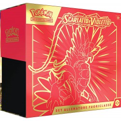 POKEMON Special Box SET RED BOX KORAIDON Scarlatto Violetto ITALIAN ORIGINAL Pokemon Cards