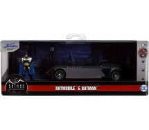 BATMOBILE da BATMAN ANIMATED Modellino 12cm Scala 1/32 Originale JADA Toys