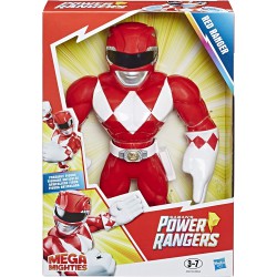 RED RANGER Figura Action 25cm Power Rangers MEGA MIGHTIES Originale Hasbro