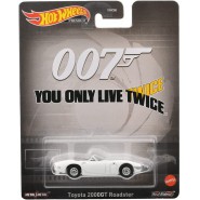 JAMES BOND 007 Die Cast Modellino Auto TOYOTA 2000GT ROADSTER Scala 1:64 6cm Hot Wheels GRL79