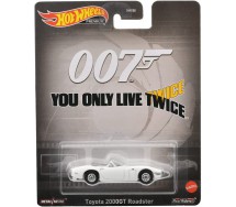 JAMES BOND 007 Die Cast Car Model TOYOTA 2000GT ROADSTER Scale 1:64 6cm HotWheels GRL79