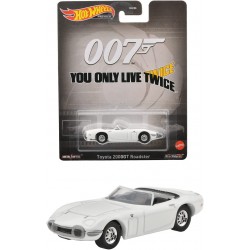 JAMES BOND 007 Die Cast Modellino Auto TOYOTA 2000GT ROADSTER Scala 1:64 6cm Hot Wheels GRL79