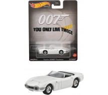 JAMES BOND 007 Die Cast Car Model TOYOTA 2000GT ROADSTER Scale 1:64 6cm HotWheels GRL79