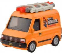 SUPER MARIO Il FILM Die Cast Modellino PLUMBER VAN Furgone Scala 1:64 6cm Hot Wheels HKC19