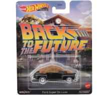 DieCast Model DELOREAN TIME MACHINE 3 from BACK TO THE FUTURE 3 Rail Road Version 1/64 Hot Wheels HCP22
