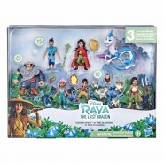 LAND OF KUMANDRA Rare Special BOX SET 11 Figures RAYA AND THE LAST DRAGON Disney Movie Original Official