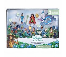 LAND OF KUMANDRA Rare Special BOX SET 11 Figures RAYA AND THE LAST DRAGON Disney Movie Original Official