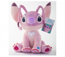PLUSH Soft Toy ANGEL Talking English Language 20cm 8'' DISNEY Lilo Stitch OFFICIAL