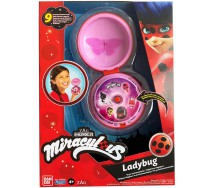 MARINETTE Playset Figura ROTANTE Ruota con LUCI E SUONI Originale MIRACULOUS LADYBUG