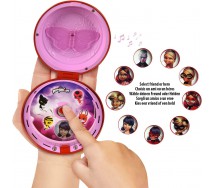 MARINETTE Playset Figura ROTANTE Ruota con LUCI E SUONI Originale MIRACULOUS LADYBUG