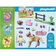 PlaysetA CAVALLO CON IL PONY Originale PLAYMOBIL 70521 Country