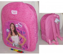 VIOLETTA Stupendo ZAINO Zainetto ROSA 40x32cm Originale DISNEY