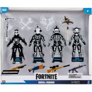 FORTNITE Box 4 FIGURES 106cm SKULL SQUAD ORIGINAL Jazwares