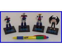 SET 4 Mini Figure GO NAGAI Robot GOLDRAKE Mazinga Z Great MAZINGER DEVILMAN