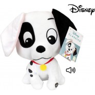 Peluche LUCKY Dalmata da CARICA DEI 101 30cm CON SUONI Musiche Originale DISNEY