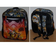 STAR WARS Stupendo Zaino 28x23 Originale BACKPACK Zainetto UFFICIALE NUOVO New