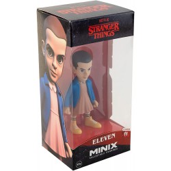 ELEVEN Undici Con SANGUE AL NASO Figura Statuetta 11cm STRANGER THINGS Originale Serie MINIX Tv 11