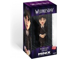 MERCOLEDI Wednesday ADDAMS Figura Statuetta 11cm Originale Serie MINIX Tv 113