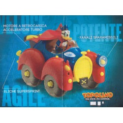Gadget AUTO 313 PAPERINK EXTREME 2013 NEW CAR Pikappa DONALD DUCK HERO Italy