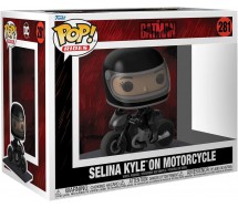 Figura SELINA KYLE con MOTO Motocicletta da THE BATMAN Originale FUNKO POP RIDES 281