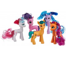 UNICORN PARTY CELEBRATION My Little Pony BOX SET 5 Figure 9cm Con Accessori Hasbro F2033