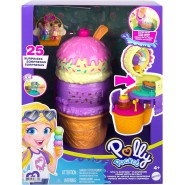POLLY POCKET Playset ICE CREAM PLAYGROUND ORIGINAL Mattel