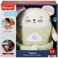 ITALIAN - PELUCHE TOPO TOPINO Meditazione Relax con Suoni e Musica ORIGINALE Fisher Price DFP12