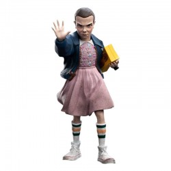 ELEVEN UNDICI Sangue Naso da STRANGER THINGS Statuetta Collezione 14cm Originale WETA COLLECTIBLES Mini Epics