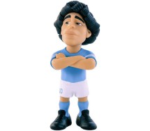 DIEGO ARMANDO MARADONA Divisa NAPOLI Numero 10 Figura Statuetta 11cm Originale Serie MINIX Football Stars 10N