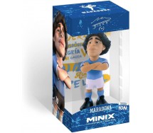 DIEGO ARMANDO MARADONA Divisa NAPOLI Numero 10 Figura Statuetta 11cm Originale Serie MINIX Football Stars 10N