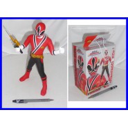 Power Rangers FIGURA 25cm RED SAMURAI Banpresto JAPAN SUPER SENTAI Nuova